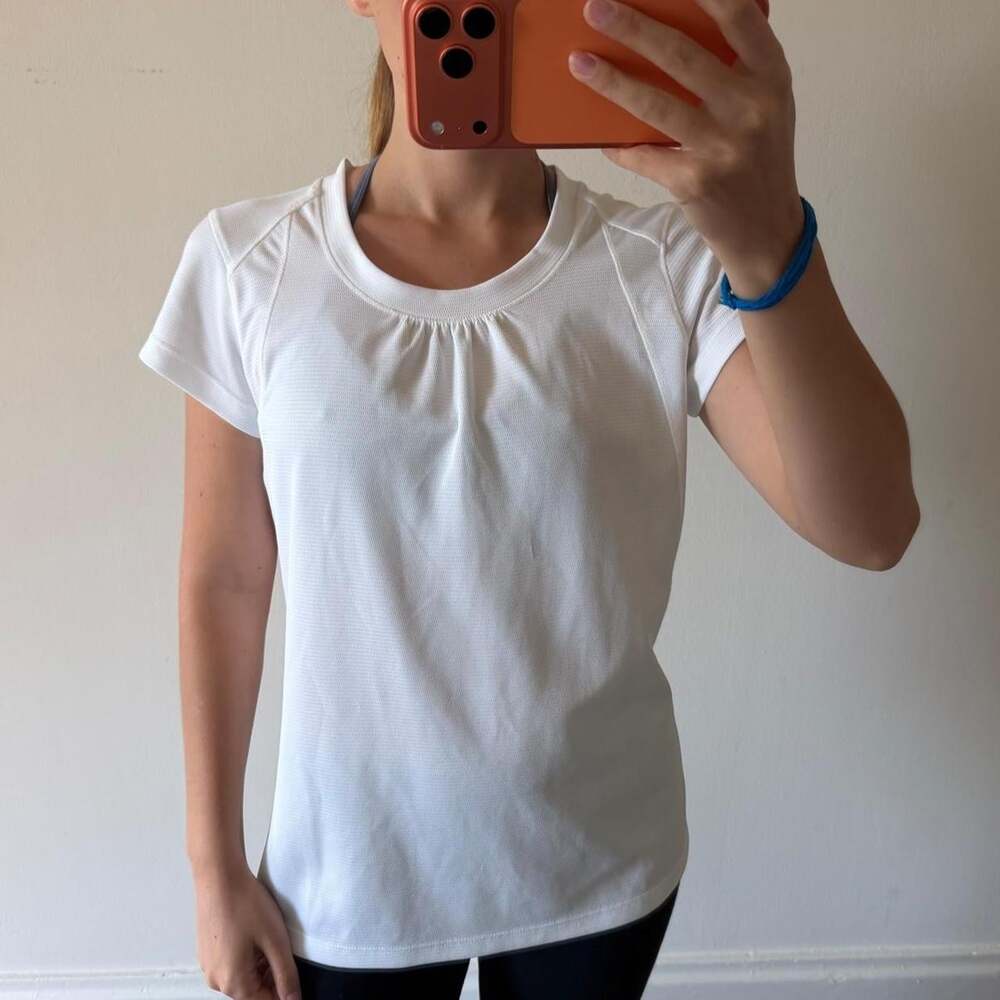 L.L.Bean Women's White T-shirt